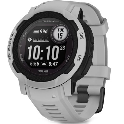 Смарт-часы Garmin Instinct 2, Solar Edition, Mist Grey