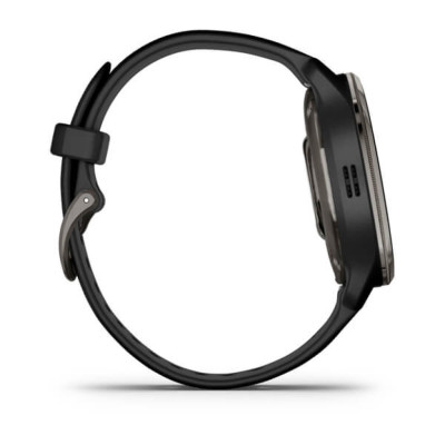 Смарт-годинник Garmin Venu 2 Plus, Slate Stainless Steel & Black