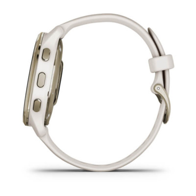Смарт-годинник Garmin Venu 2 Plus, Ivory & Cream Gold