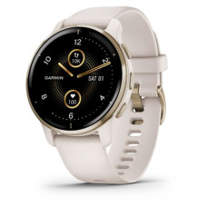 Смарт-годинник Garmin Venu 2 Plus, Ivory & Cream Gold