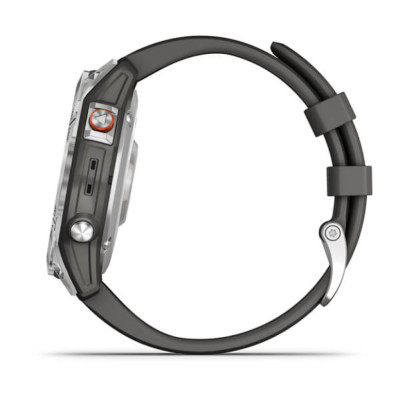Смарт-годинник Garmin Epix (Gen 2), Slate Steel & Black