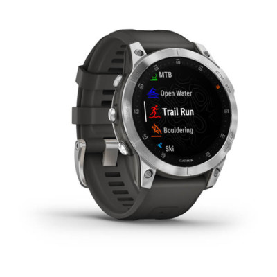 Смарт-годинник Garmin Epix (Gen 2), Slate Steel & Black