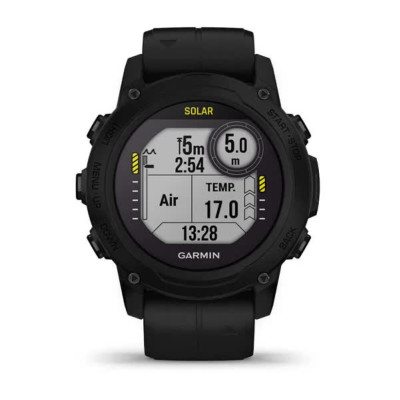 Смарт-часы Garmin Descent G1, Solar Edition, Black