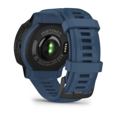 Смарт-часы Garmin Instinct Crossover, Solar Edition, Tidal Blue