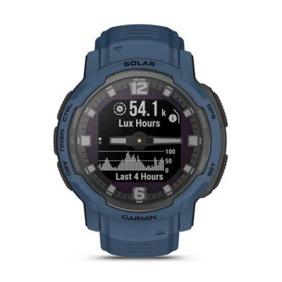 Смарт-часы Garmin Instinct Crossover, Solar Edition, Tidal Blue
