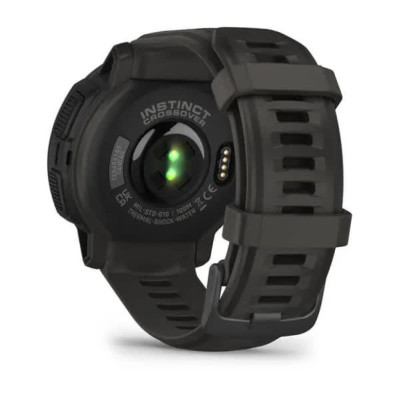 Смарт-часы Garmin Instinct Crossover, Solar Edition, Graphite