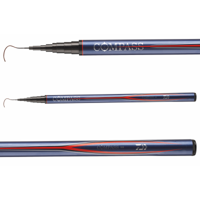 Махове вудилище Daiwa Compass Mobile Telepole 5м Махове вудилище Daiwa Compass Mobile Telepole 5м
