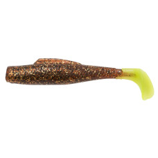 Силикон ZMAN Minnowz 3" Rootbeer/Chartreuse Tail 