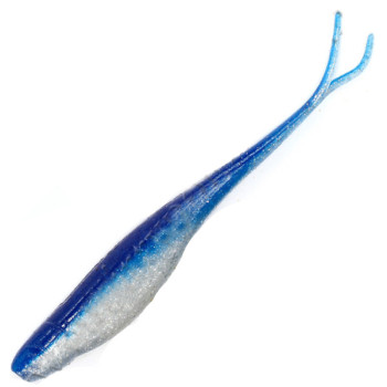 Силікон ZMAN Scented Jerk Shadz 5" Silver Shad