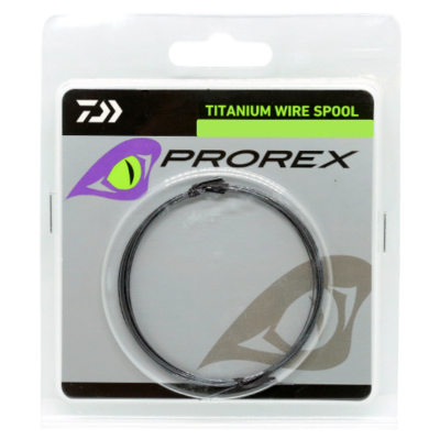 Повідцевий матеріал Daiwa Prorex Titanium Wire Spool 3м 12кг
