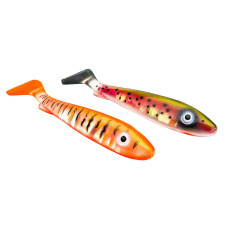 Силікон Svartzonker McRubber Junior 17 cm Bengal tiger & Electric Steel Head