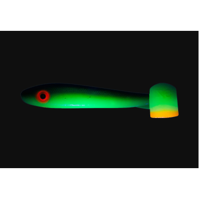 Силикон Svartzonker McRubber Junior 17 cm Glow Rügen Herring