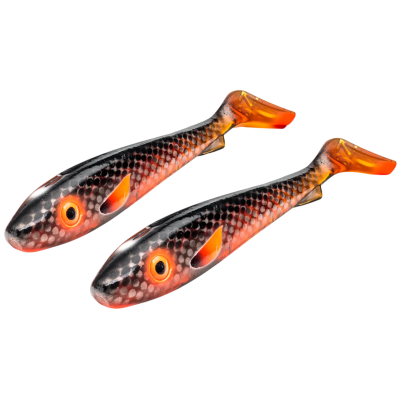 Силикон Svartzonker McRubber 21 cm Black Back Motoroil