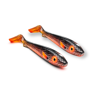 Силікон Svartzonker McRubber 21cm Motoroil Black Back