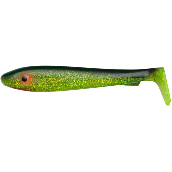 Силикон Svartzonker McRubber 21 cm C19 Black`n Chartreuse