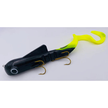 Силикон Musky Innovations Regular Bull Dawg Black/Charteuse