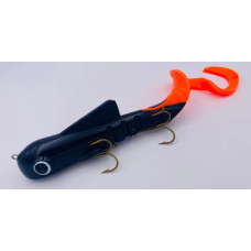 Силікон Musky Innovations Regular Bull Dawg Black/Orange