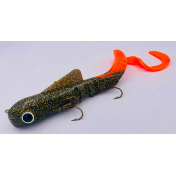 Силікон Musky Innovations Regular Bull Dawg Glitteroil/Orange