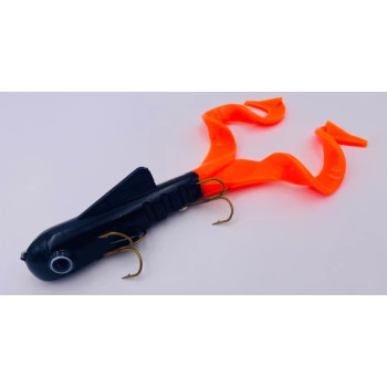 Силикон Musky Innovations Regular Double Dawg Black/Orange