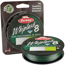 Шнур Berkley Whiplash X8 300м 0.18мм Moss Green