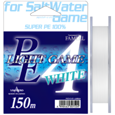 Шнур Yamatoyo Light Game PE 150м 0.09мм #0.3 White