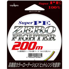 Шнур Yamatoyo Zero Fighter Super PE 200м 0.18мм #1.2 Multicolor