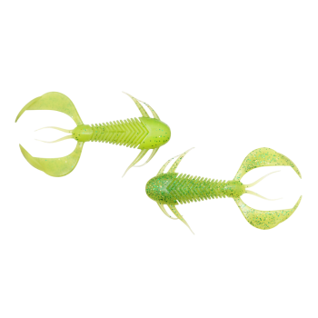 Приманка Megabass ROCK HOG 2inch CHART/GREEN&GOLD FLAKE