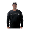 Футболка Sportex Crew Neck (Black) size XXL (длинный рукав)