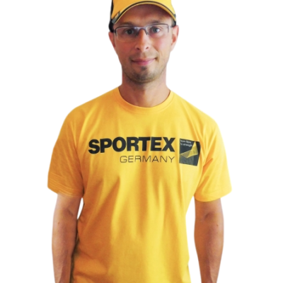Футболка Sportex желтая р. XL