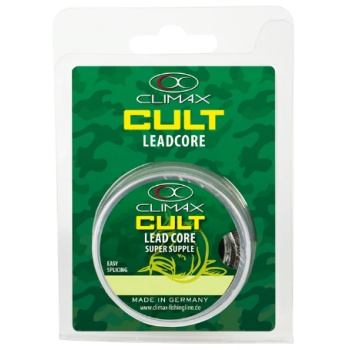 Ледкор Climax CULT Leadcore 10 m, 65lbs, 30 kg, weed