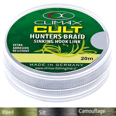Повідцевий матеріал Climax Cult Hunter`s Braid 20м 0.25мм Camou 