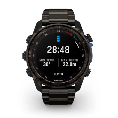 Смарт-годинник Garmin Descent Mk3i, 51mm, Carbon Grey DLC Titanium