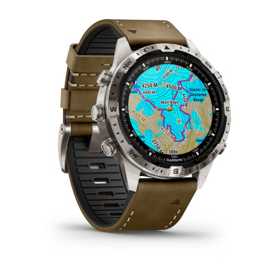 Смарт-годинник Garmin MARQ Adventurer (Gen 2), Damascus Steel Edition