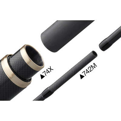 Кастингове вудилище Graphiteleader 21 Veloce UX 21GVELUC-74X 2.24м 84г