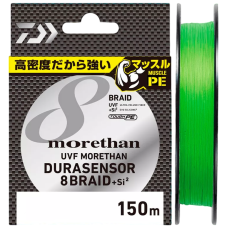Шнур Daiwa UVF Morethan Dura Sensor X8+SI2 150м 0.185мм #1.2 LGM