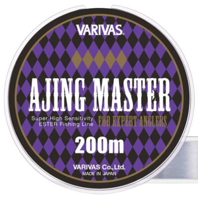 Естер Varivas Ajing Master 200м 0.104мм Clear