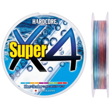 Шнур Duel Hardcore Super X4 200м 0.15мм #0.8 5Colors