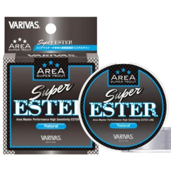 Эстер Varivas Super Trout Area 150м 0.09мм Natural
