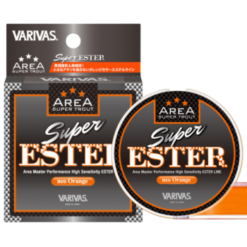Эстер Varivas Super Trout Area 140м 0.117мм Orange