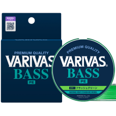 Шнур Varivas Bass PE X4 150м 0.23мм #2 Flash Green 