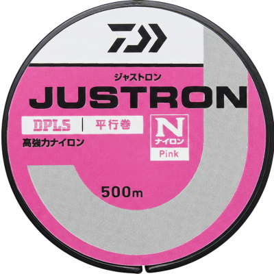 Леска Daiwa Justron 500м 0.26мм Pink
