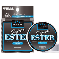 Эстер Varivas Super Trout Area 150м 0.08мм Natural 