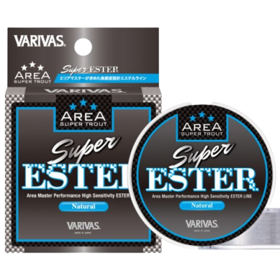 Эстер Varivas Super Trout Area 150м 0.08мм Natural 