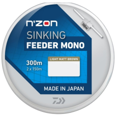 Леска Daiwa N`Zon Sinking Feeder 300м 0.28мм Brown