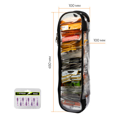 Сумка для приманок Fish&Tech XS чорна Сумка для приманок Fish&Tech XS чорна