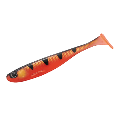 Силикон Major Craft STABI SHAD 5.0" SLIM FRESH (13.4g), #F005 RED TIGER (4 шт)
