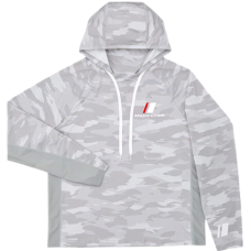 MajorCraft SUN PROTECTION HOODIE, LIGHT GREY, M SIZE