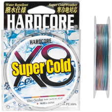 Шнур Duel Hardcore Super Cold X8 300м 0.34мм #4 5Colors