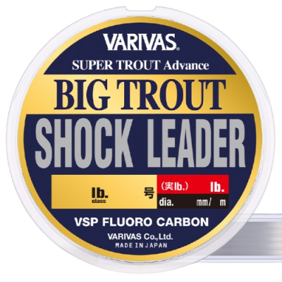 Флюорокарбон Varivas Big Trout Shock Leader VSP 30м 0.23мм