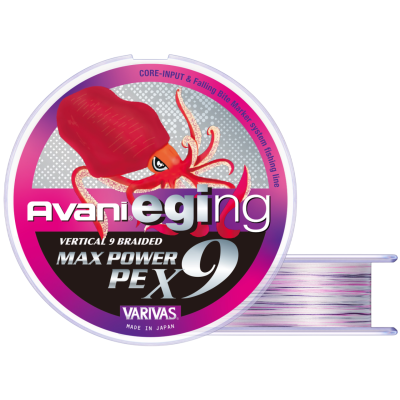 Шнур Varivas Avani Eging Max Power PE X9 150м 0.16мм #1 White